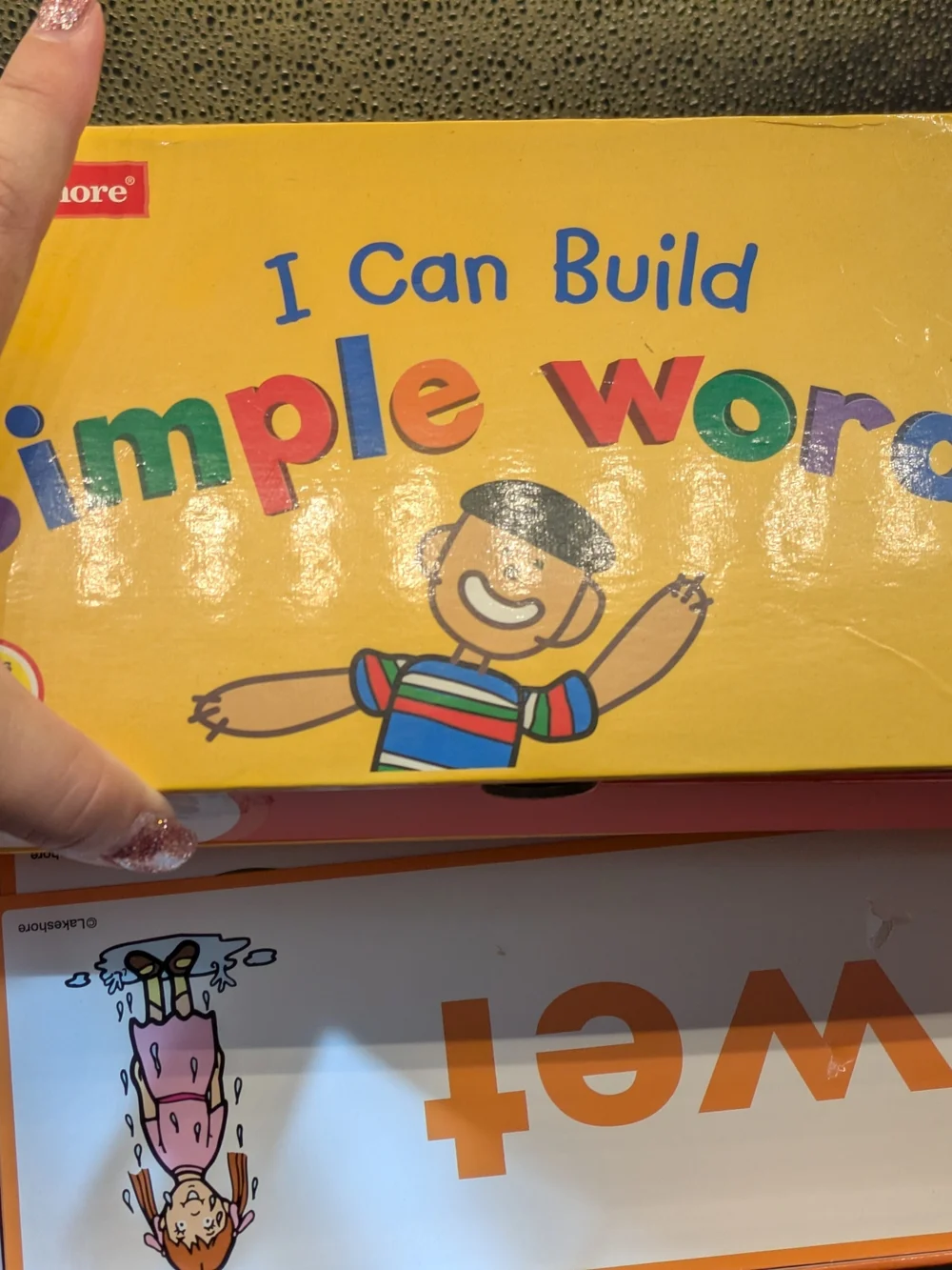 I Can Build Simple Words Kids Learning Game - Yellow